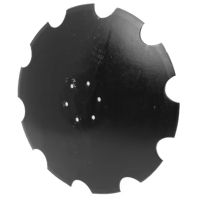 Disco semeador 620x6,0 curvado/serrilhado 6L