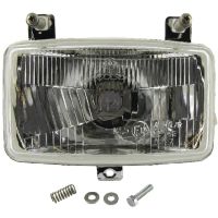 Farol halogéneo, retangular, branco, 155x92x96.3mm, Cobo