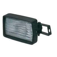 Luz de trabalho esq. halogéneo, 55W, retangular, 12V, branco, Cobo