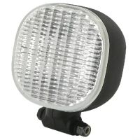 Luz de trabalho halogéneo, quadrado, 12V, branco, Cobo