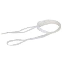 Corda para parto branca 190 cm 2 laços