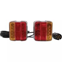 KIT FAROL LED MAGNÉTICO 4 FUNÇÕES D/E 7,50 12VD