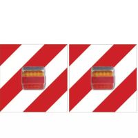 KIT DE SINALIZAÇÃO DE LED COM PLACA REFLECTORA 10M