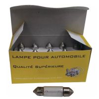 LÂMPADAS TUBULARES 24V 5W (LG.38) CAIXA DE 10