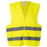 Colete de Alta Visibilidade Amarelo Fluor L