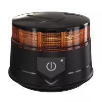 PIRILAMPO / FAROL GIRATORIO LED COMPACTO SEM FIOS RECARREGÁVEL MAGNÉTICO COM COMANDO À DISTÂNCIA TECHNI-POWER