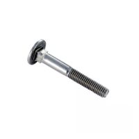 PARAFUSO CABEÇA REDONDA PESCOÇO QUADRADO 6X50 INOX A2 (CAIXA DE 50)