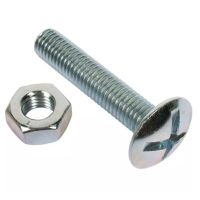 PARAFUSO CABEÇA ABAULADA 8X25 GALVANIZADO 4.8 CAIXA DE 100