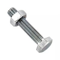 PARAFUSO CABEÇA SEXTAVADA 8X60 GALVANIZADO 8.8 FP CAIXA DE 100