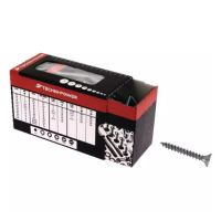 PARAFUSO AGLOMERADO CABEÇA PLANA 5X60 INOX A2 (CAIXA DE 50)