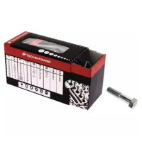 PARAFUSO CABEÇA SEXTAVADA 4X30 GALVANIZADO 8,8 FP (CAIXA DE 200)
