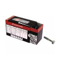 PARAFUSO CABEÇA SEXTAVADA 8X100 GALVANIZADO 8,8 FP CAIXA DE 50