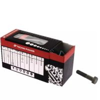 PARAFUSO CABEÇA SEXTAVADA 16X100 AÇO BRUTO 10.9 FP CAIXA DE 25