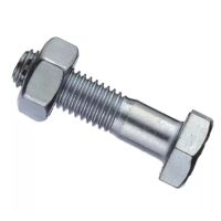 PARAFUSO CABEÇA SEXTAVADA 16X70 GALVANIZADO 8.8 FP BLISTER DE 5