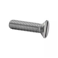 PARAFUSO METAL CABEÇA PLANA COM FENDA 4X30 GALVANIZADO 4.8 CAIXA DE 200