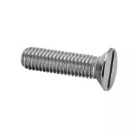PARAFUSO METAL CABEÇA PLANA COM FENDA 4X50 GALVANIZADO 4.8 CAIXA DE 100
