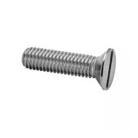 PARAFUSO METAL CABEÇA PLANA COM FENDA 8X20 GALVANIZADO 4.8 CAIXA DE 200