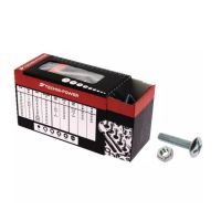PARAFUSO CABEÇA ABAULADA 10X50 GALVANIZADO 4,8 CAIXA DE 50