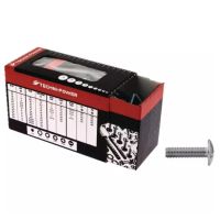 PARAFUSO CABEÇA ABAULADA 8X30 INOX A2 (CAIXA DE 50)