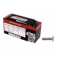 PARAFUSO CABEÇA ABAULADA 8X40 INOX A2 (CAIXA DE 50)