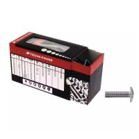 PARAFUSO CABEÇA ABAULADA 8X80 INOX A2 (CAIXA DE 25)