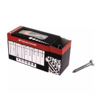 PARAFUSO TIREFOND SEXTAVADO 8X50 INOX A2 (CAIXA DE 50)