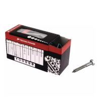 PARAFUSO TIREFOND SEXTAVADO 10X100 INOX A2 (CAIXA DE 10)