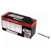 PARAFUSO AGLOMERADO CABEÇA PLANA 3X20 GALVANIZADO (CAIXA DE 400)