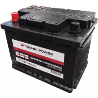 BATERIA 12V-62AH/540A + À ESQUERDA TECHNI-POWER