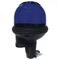 PIRILAMPO DE FLASH AZUL SOBRE HASTE