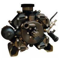 BOMBA DE PULVERIZAÇÃO DE ALTA PRESSÃO COMET APS96 4 PISTÕES 94L/MIN 40 BAR EIXO DUPLO 1"3Z6/8Z