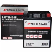 BATERIA DE GEL TIPO 12N14-3A (+ À DIREITA)