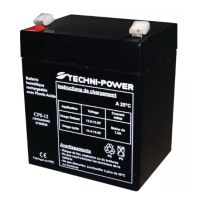 BATERIA DE GEL 5 AH TIPO CP5-12 (+ ESQUERDA)
