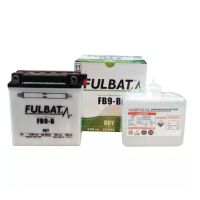 Bateria 12V 9AH 115A TYPE 12N9-4B-1 + Esquerda AVEC PACK ACIDE FULBAT
