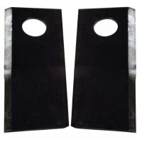 COUTEAU VRILLE DROIT GAUCHE 50X4X120 MM TROU 18,5 MM TYPE KVERNALAND 90258699/90268700 BLISTER DE 8