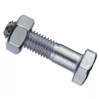 PARAFUSO CABEÇA SEXTAVADA 10X60 GALVANIZADO 8.8 FP BLISTER DE 15