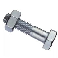 PARAFUSO CABEÇA SEXTAVADA 14X100 GALVANIZADO 8.8 FP BLISTER DE 5