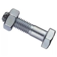 PARAFUSO CABEÇA SEXTAVADA 16X60 GALVANIZADO 8.8 FP BLISTER DE 5