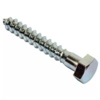 PARAFUSO TIREFOND SEXTAVADO 12X120 GALVANIZADO (BLISTER DE 10)