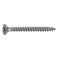 PARAFUSO AGLOMERADO CABEÇA PLANA 06X60 GALVANIZADO (BLISTER DE 10)