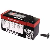 PARAFUSO CABEÇA PLANA SEXTAVADO INTERIOR 14X40 AÇO BRUTO 10.9 CAIXA DE 10