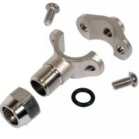 PORTA BICO FIXO COM JUNTA E PORCA DE 3/8" PARA TUBO DE 20 MM (1/2")