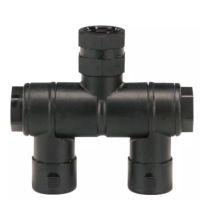PORTA BICO ARTICULADO FEMININO COM 2 SAÍDAS 3/8" G
