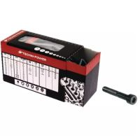 PARAFUSO CABEÇA CILÍNDRICA SEXTAVADO INTERIOR 18X80 AÇO BRUTO 12.9 CAIXA DE 5