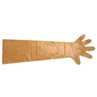Luvas descartáveis VETbasic 100pcs laranja