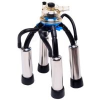 Conjunto de ordenha completo 150ml, teteira 10mm, saída 14mm