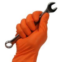 Luvas Nitrilo Tiger Grip Alta Resistência sem Pó Tamanho L