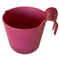 Mini alimentador de gancho 8L cor-de-rosa