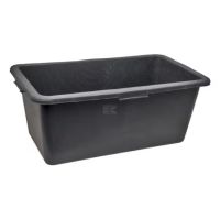 Contentor preto 90L 79x47x30mm