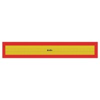 PLACA REMOLQUE BUS 70.01 1 MM 1130x196 MM